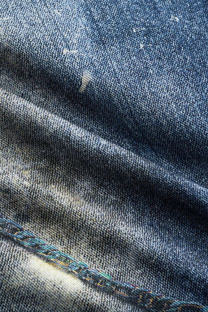 Nerea | Pantalón de Pierna Ancha con Bloques de Color