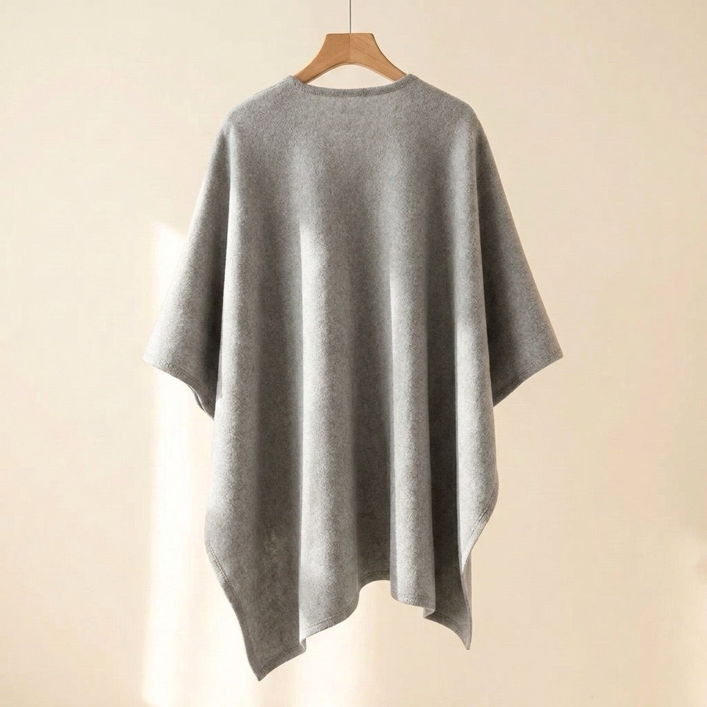 Elara | Poncho Largo Bufanda